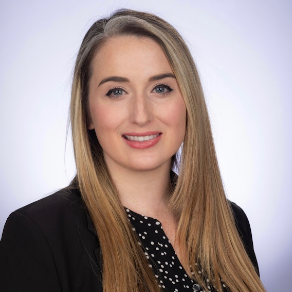 A headshot of Dr. Amy Bedford, Research and Evaluation Associate